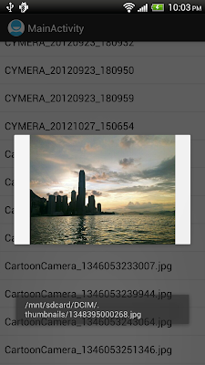 Get thumbnails (in MediaStore.Images.Thumbnails) associated with MediaStore.Images.Media