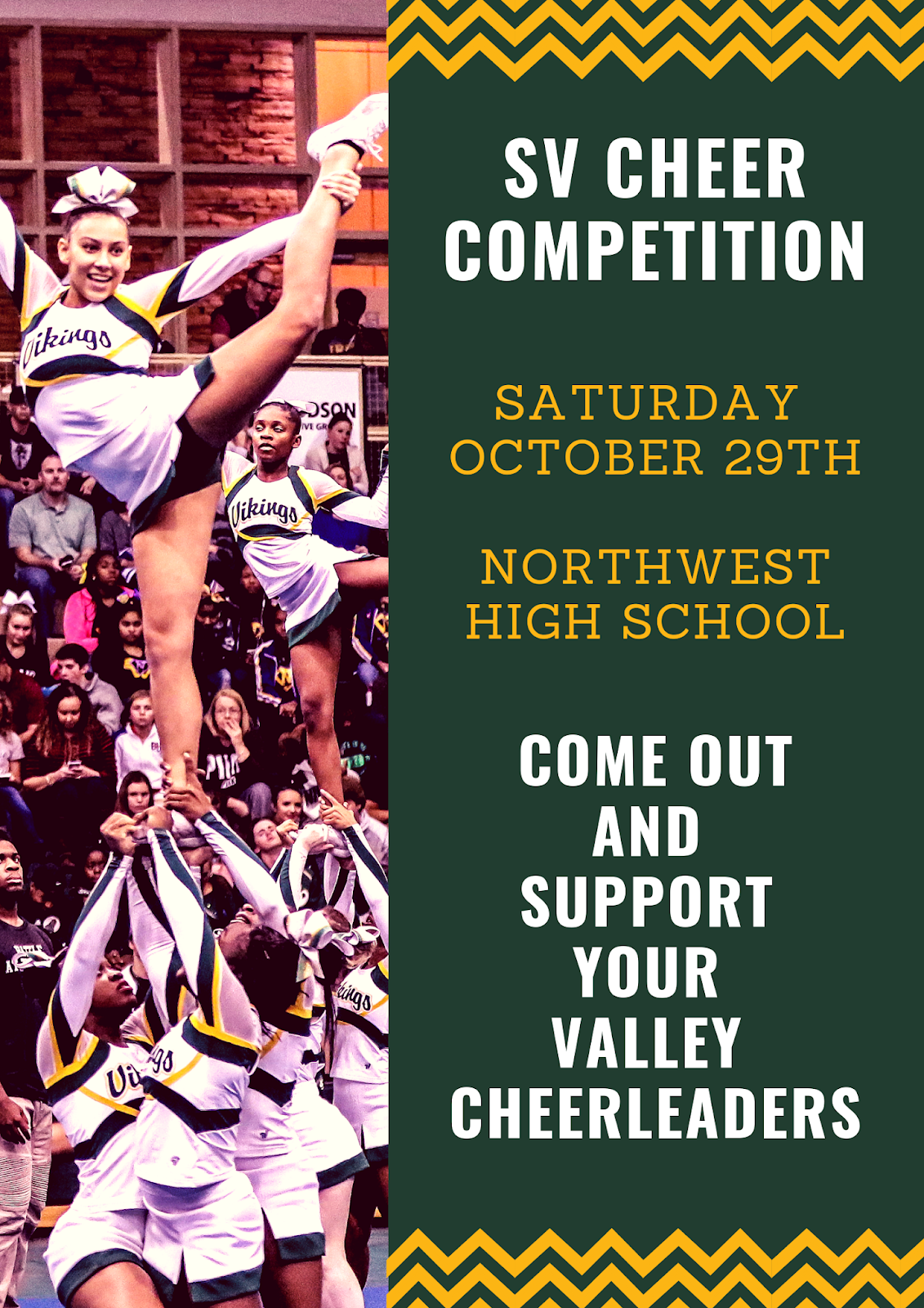 Viking Update SV Cheer Competition