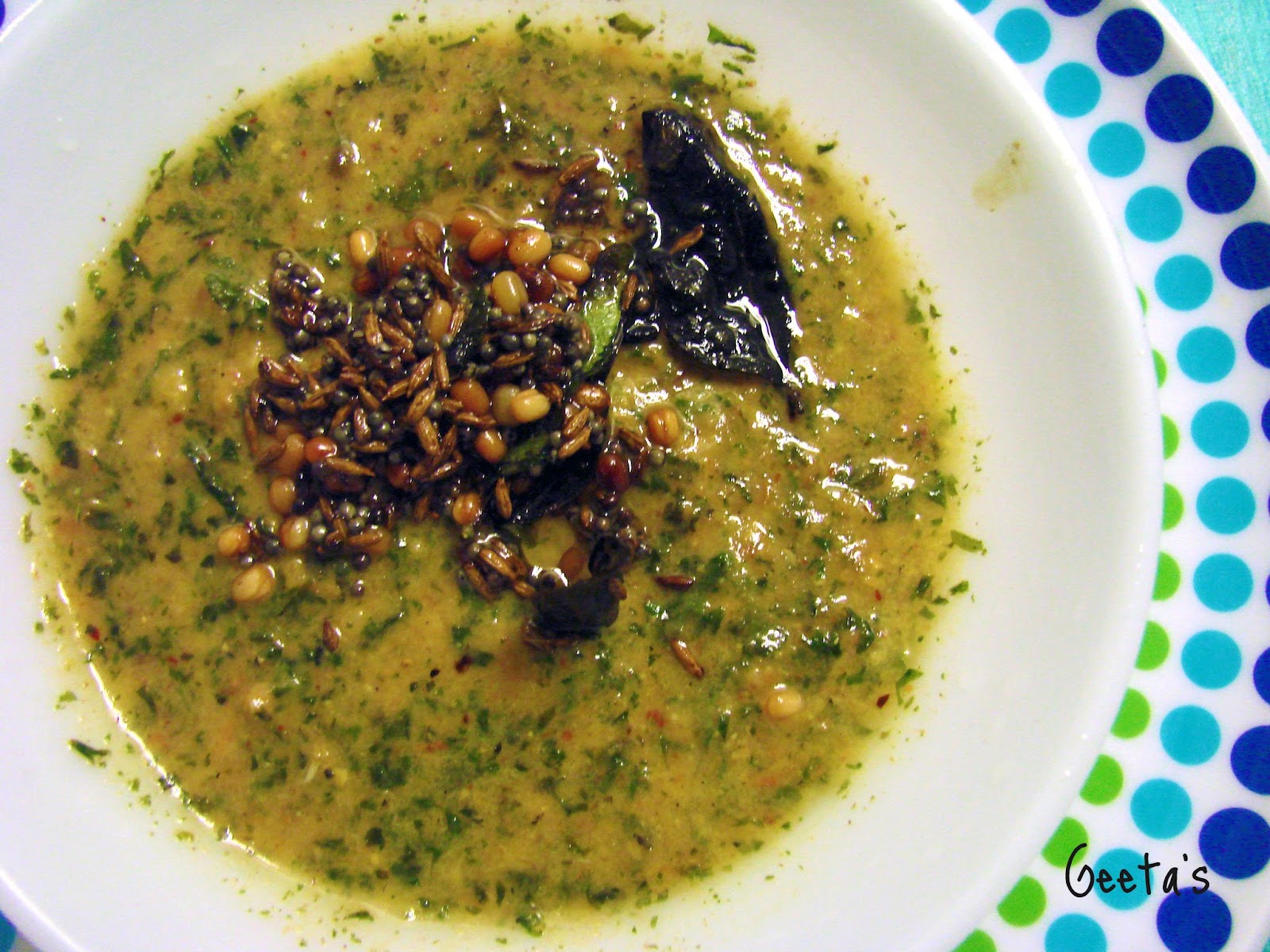 veggie delights Spicy Pudina Pachadi Pure Andhra Style With Spices