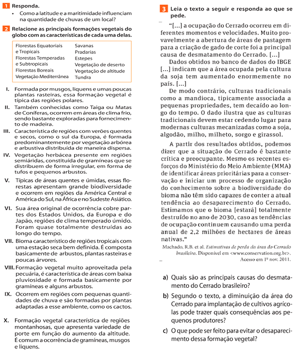 Geo Atividades 1ª Atividade do 2º