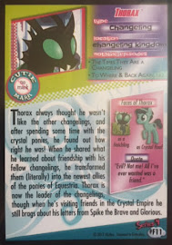 My Little Pony Thorax Series 4 Trading Card