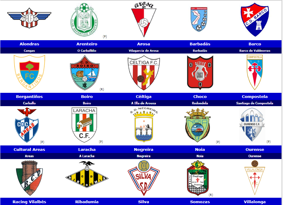 World Football Badges News Spain 2017/18 Tercera Division Group 1