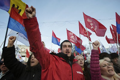 Manifestación Moldavia