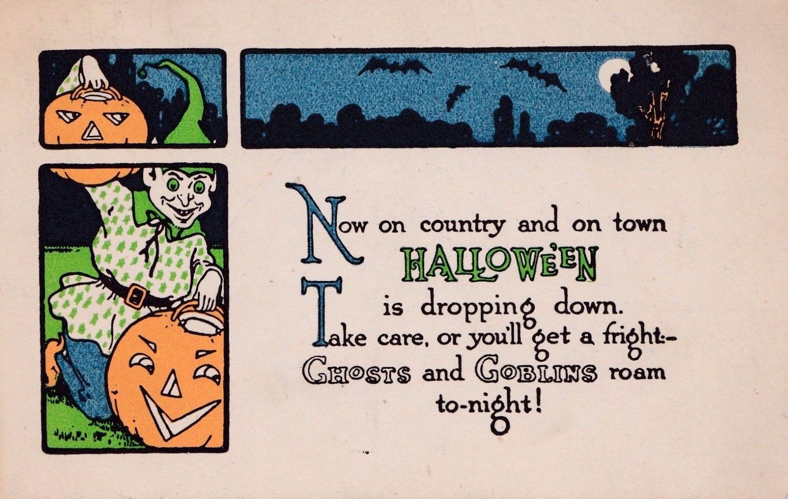 Halloween Postcards : The Pink of Perfection