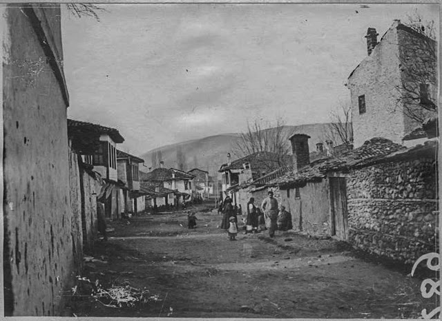 Street in the south part of Bitola, January 1917