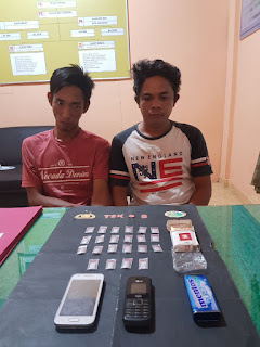 Polisi Amankan Dua Pemuda Pemilik 22 Paket Sabu