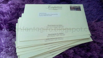 cara tulis sampul surat kosong untuk serah