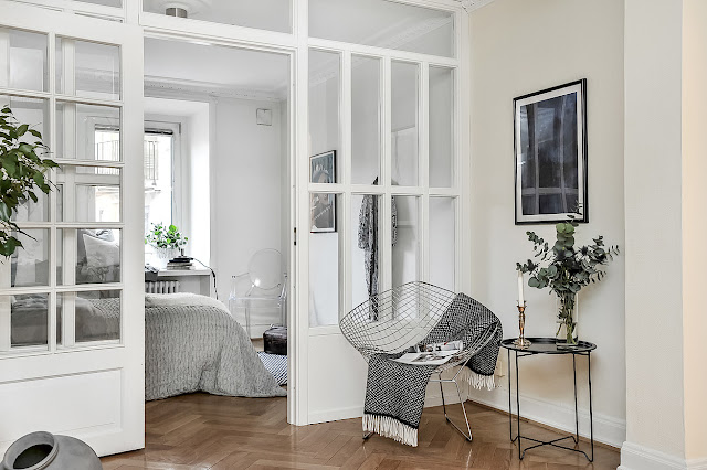 Fresh and bright Scandinavian apartment