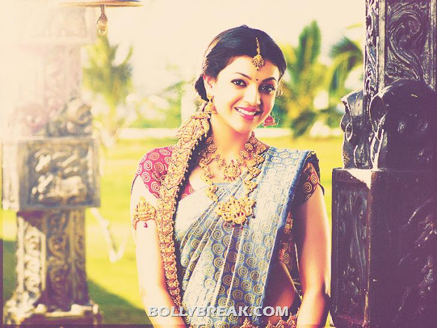 KAJAL AGARWAL in traditionl south indian dress - (2) - KAJAL AGARWAL Latest Wallpapers - 2012