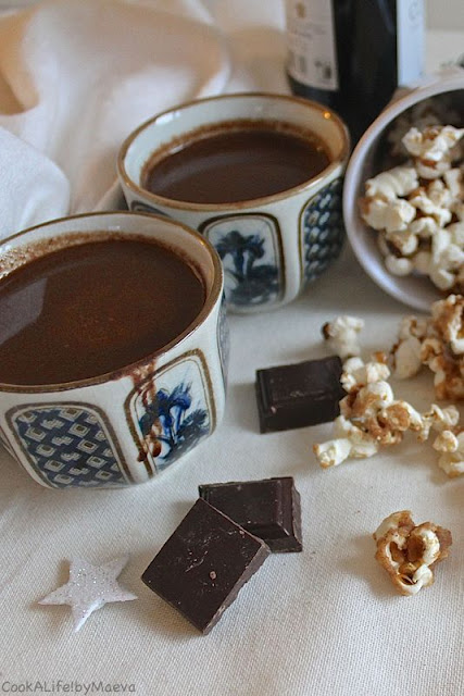 Red wine hot chocolate • Cook A Life! by Maeva