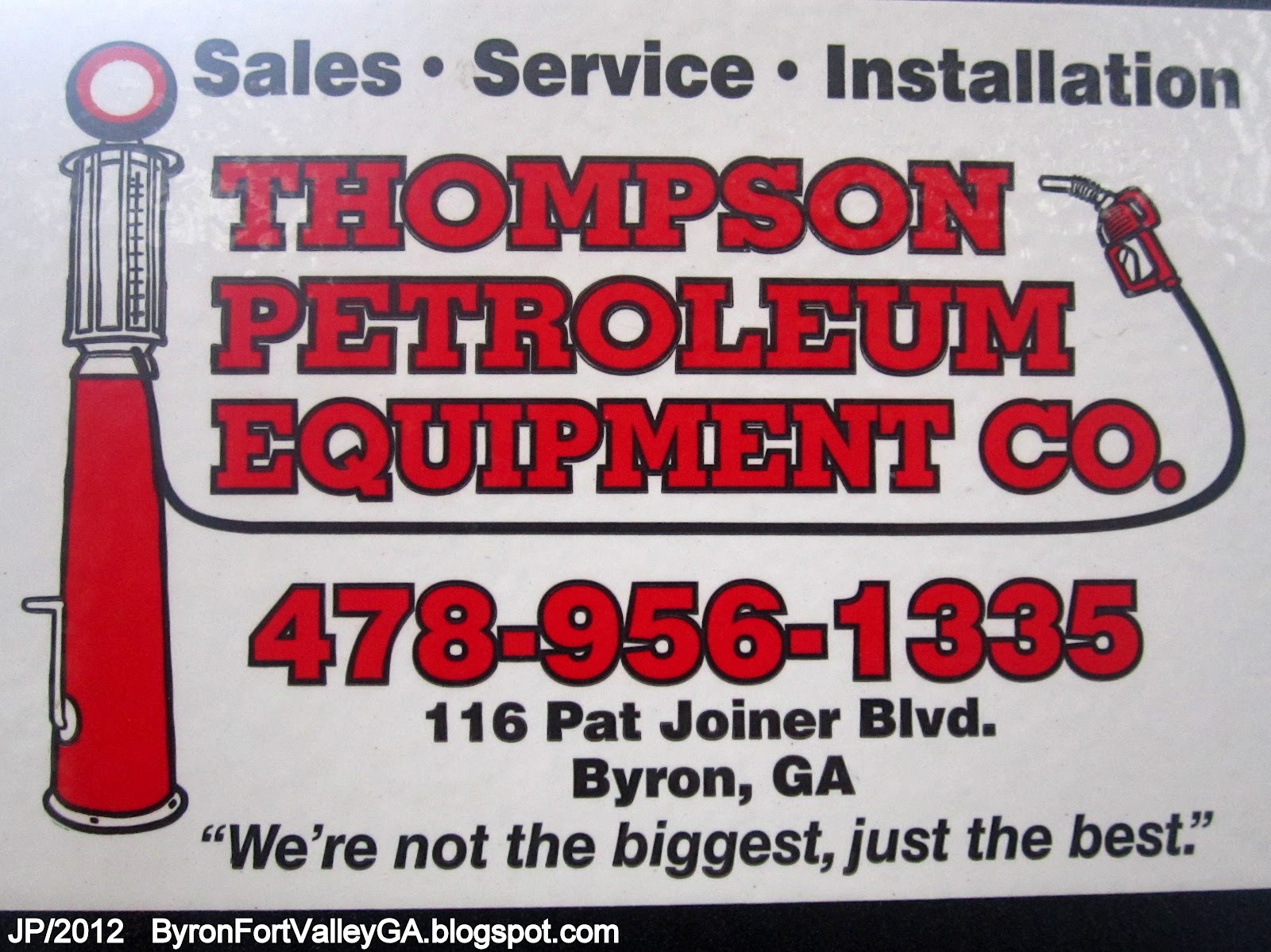 BYRON FORT VALLEY Peach University GA. Restaurant Attorney Bank Dr.Hospital Fire Dept