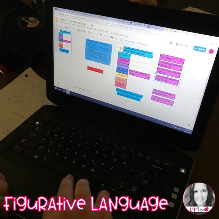 Digital Escape Room for ELA Test Prep Lit w/ Lyns