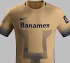プーマス・デ・ラ・UNAM 2015-16 ユニフォーム-ホーム