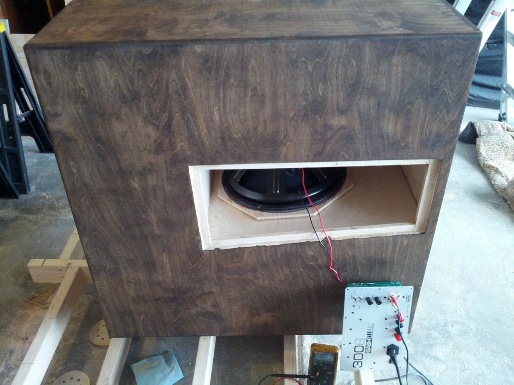 DonsDeals Blog Home Theater Subwoofer Build (Tuba HT( with a folded