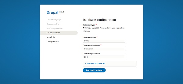 03-drupal-8-installer-setup-database