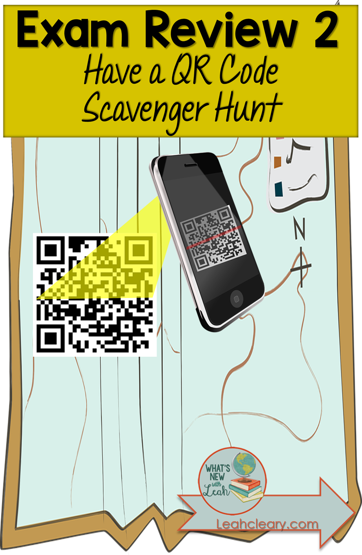 Review for Exams with a QR Code Scavenger Hunt Leah Cleary Secondary