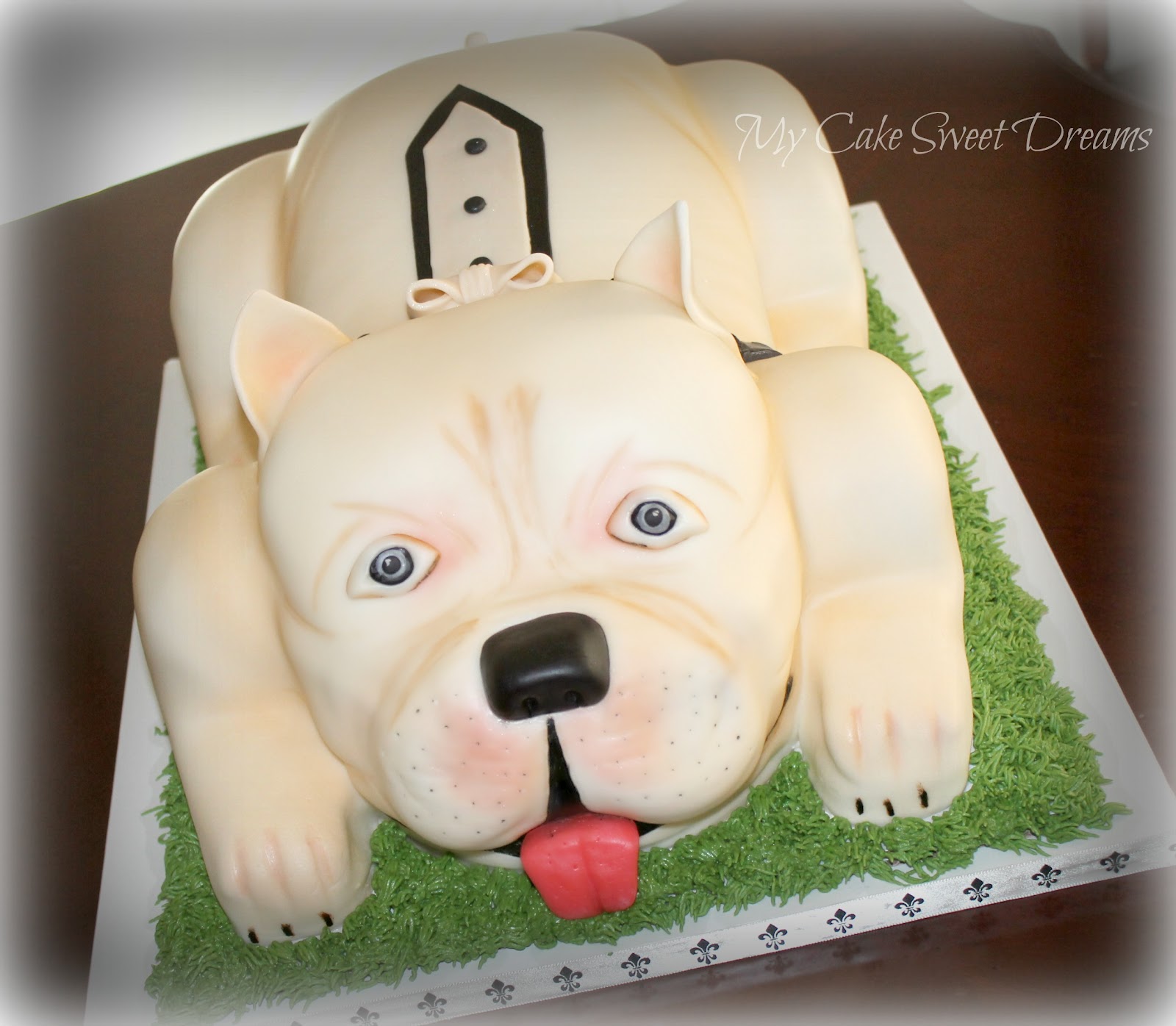pitbull cake