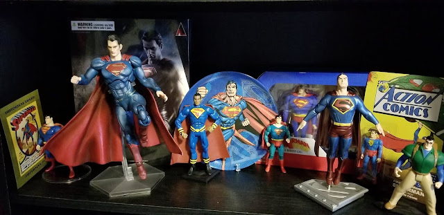 A postcard of Superman #1, Batman v Superman, Calvin Ellis, plate, Darwyn Cooke, Animated Series Clark and Lois