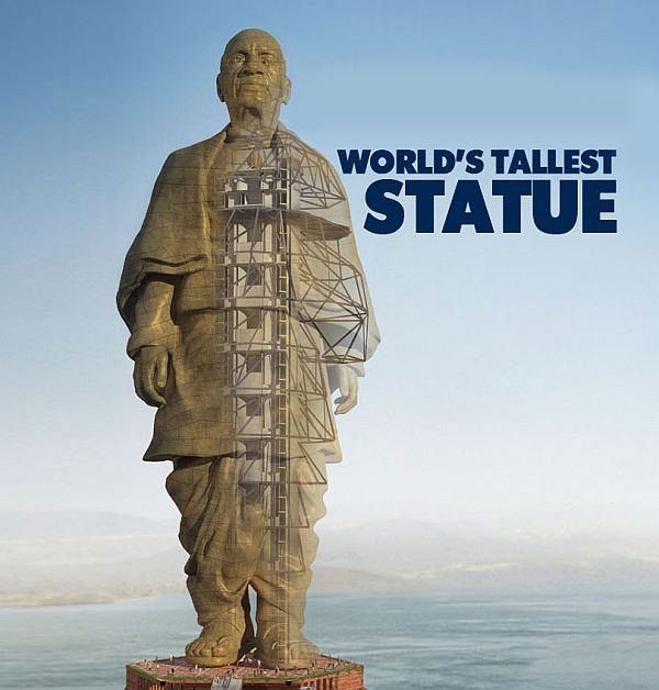 Estatua de la Unidad, Gujarat India (Sardar Patel 240 m) Estatua de la Unidad, Gujarat India (Sardar Patel 240 m)