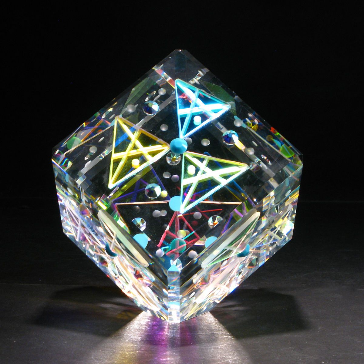 Polarization by dichroic crystals K P C