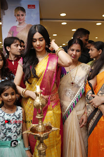 Actress Adah Sharma Launches Saree Niketan Showroom  0001