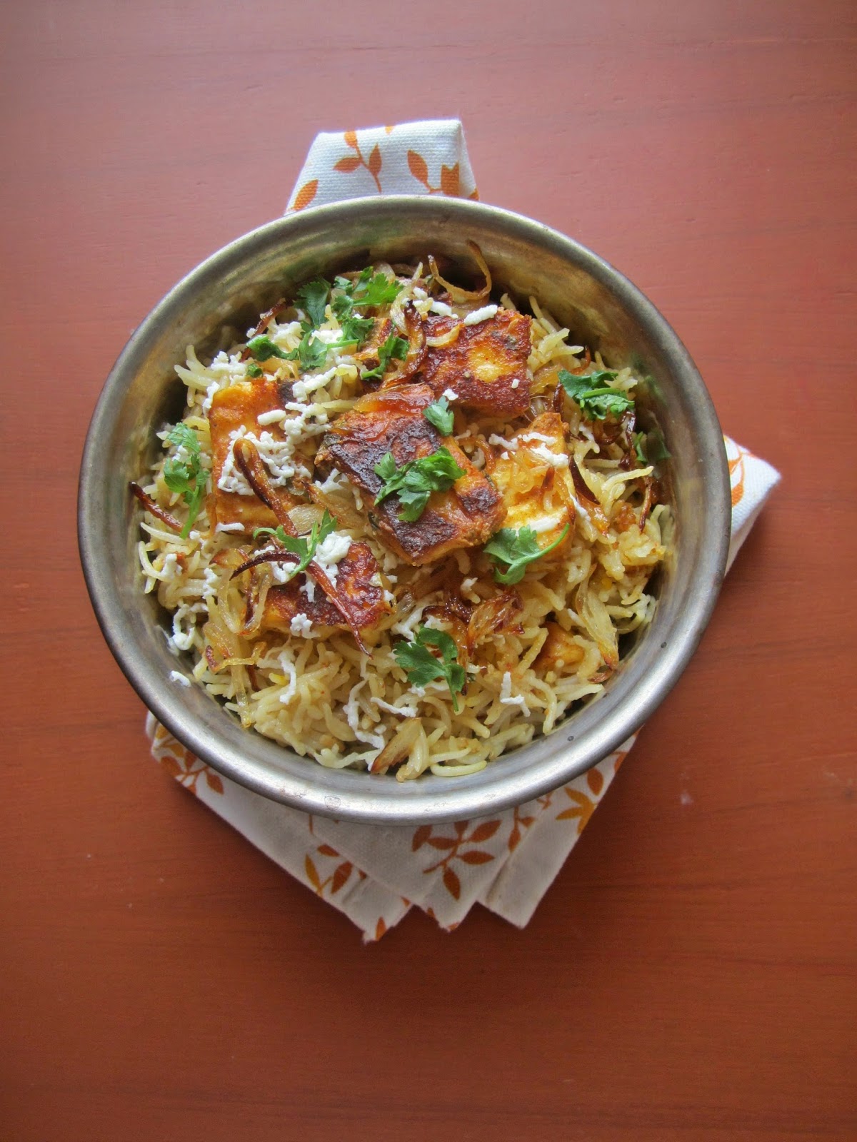 Easycooking Paneer Biryani Pressure Cooker Paneer Biryani