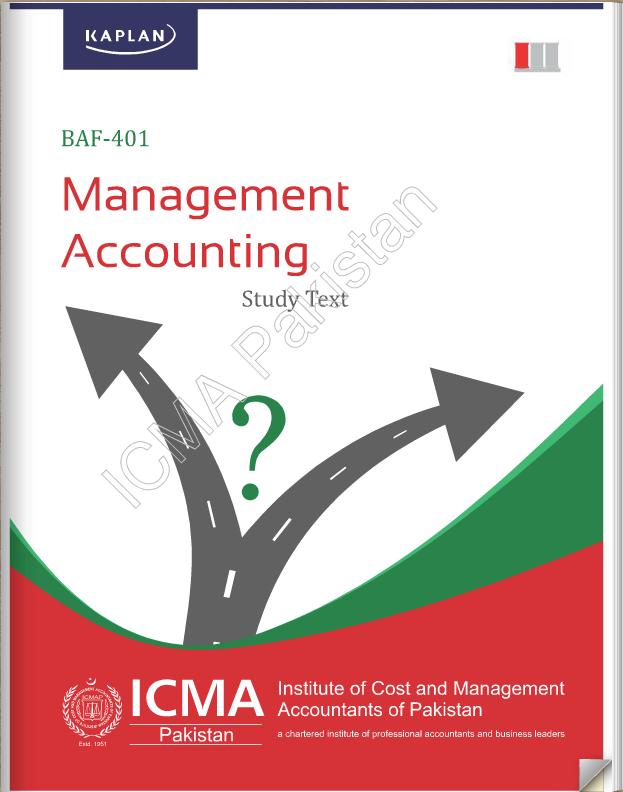 BAF-401: Management Accounting BAF-401: Management Accounting