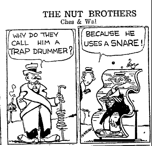Screwball Comics From Little Aherns Grow Mighty Jokes The Nut Brothers