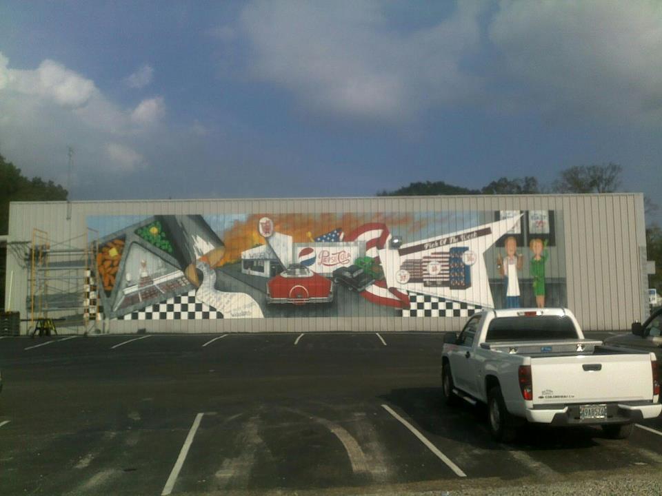Miles of MuralsGuin /Piggly Wiggly