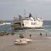 [Ελλάδα]Ο επίμονος καπετάνιος  κατάφερε να δέσει το πλοίο..