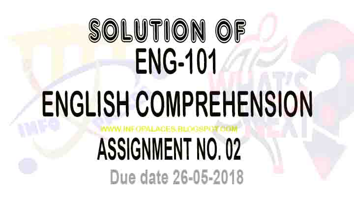 eng 101 assignment 1 solution 2022 pdf