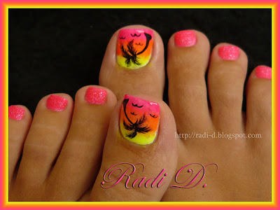 It`s all about nails: My summer toes