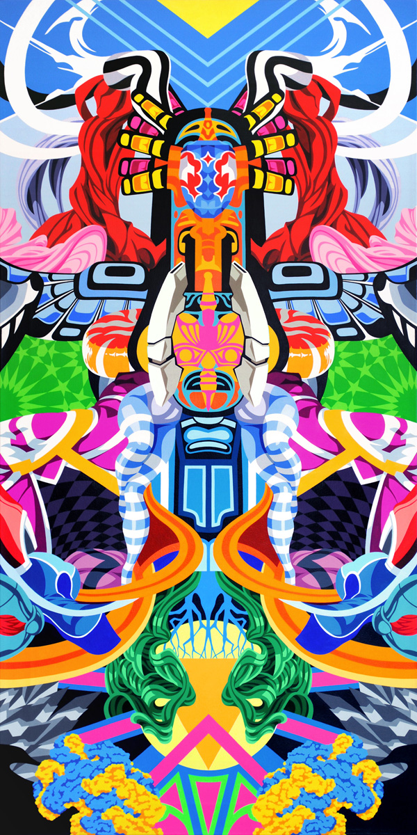 Flyer Goodness: Abstract Painting by James Roper