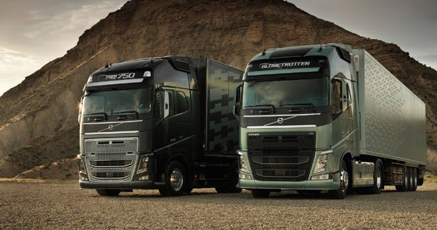 Ciężarówki Transport Nowe Volvo serii FH