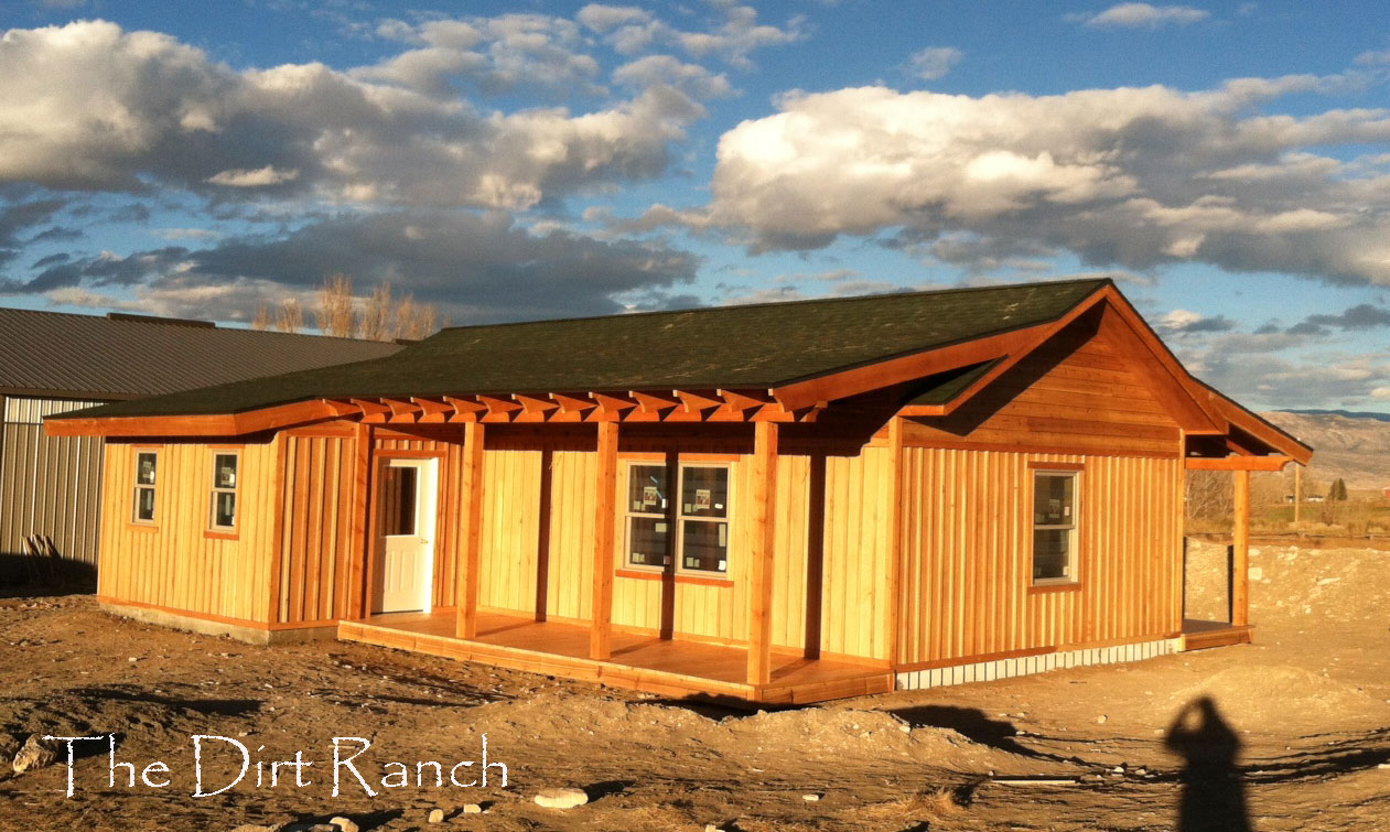 Big Horn Basin Wyoming Bunkhouse exterior is finished!