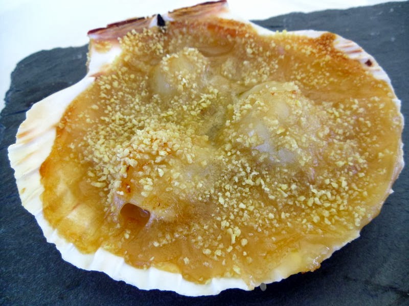 Gourmande ou passionnée... Coquilles saint jacques au cidre