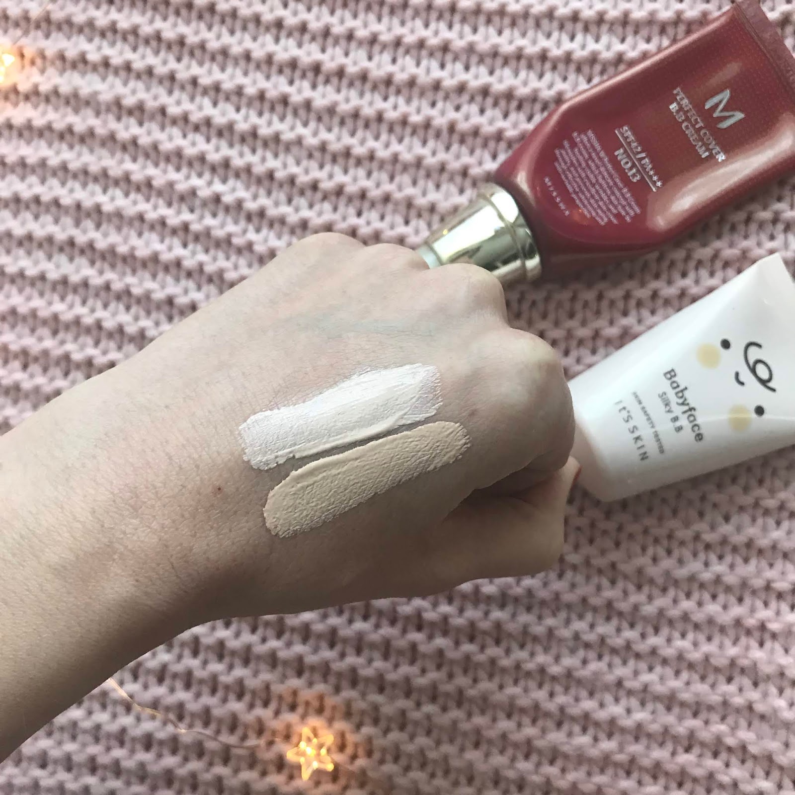 Kremy BB Missha Perfect Cover nr 13 vs It's Skin Silky B.B