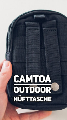 Gear of the Week #GOTW KW 48 | CAMTOA Outdoor Hüfttasche | Gürteltasche zum LAufen | Outdoor-Gürteltasche | Camtoa-Gürteltasche