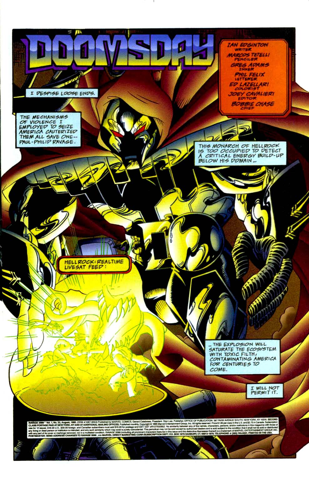 Ravage 2099 33 Read Ravage 2099 33 comic online in high quality. Read