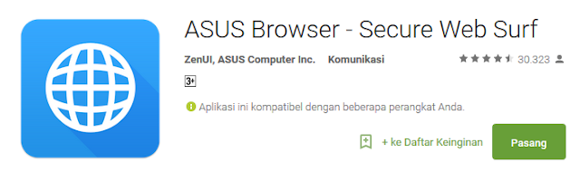 asus browser android