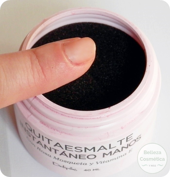 Antes después Quitaesmalte instantáneo Deliplus