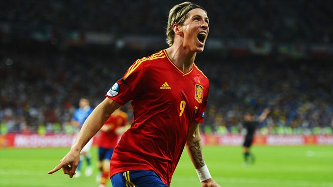 FERNANDO TORRES FAN CLUB Fernando Torres in Action UEFA EURO 2012 final