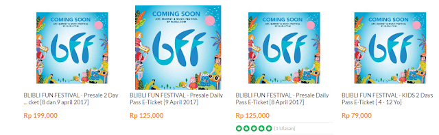Save The Date! 8-9 April 2017 Have Fun Bersama Keluarga Di  Blibli Fun Festival (BFF)  Art, Market Dan Music Festival