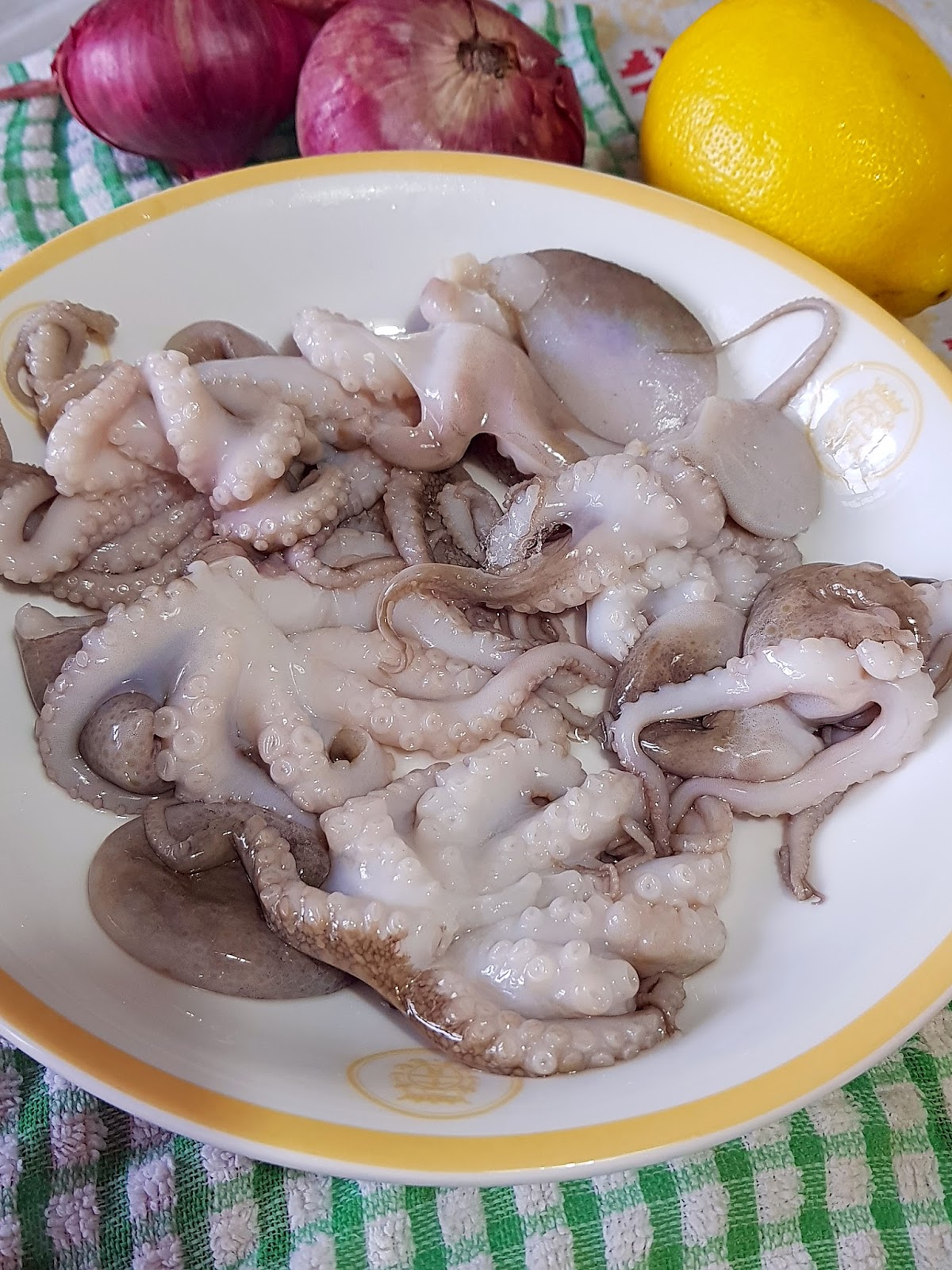 Jeannie62 Kitchen AIRFRY CHARRED BABY OCTOPUS