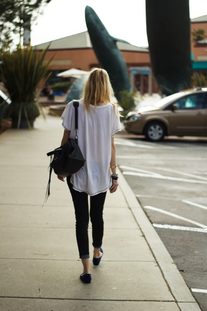 OUTFIT DEL DÍA Blue jeans outfit Look con jeans azul marino