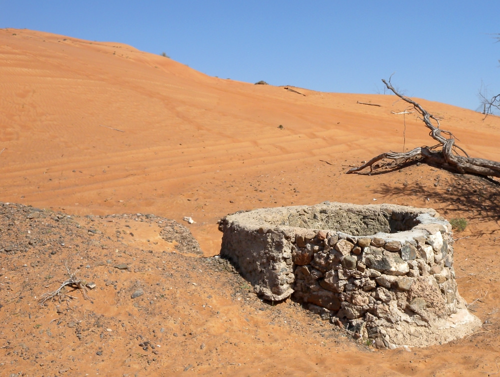 There are wells even in the desert, thankfully Malinda Words
