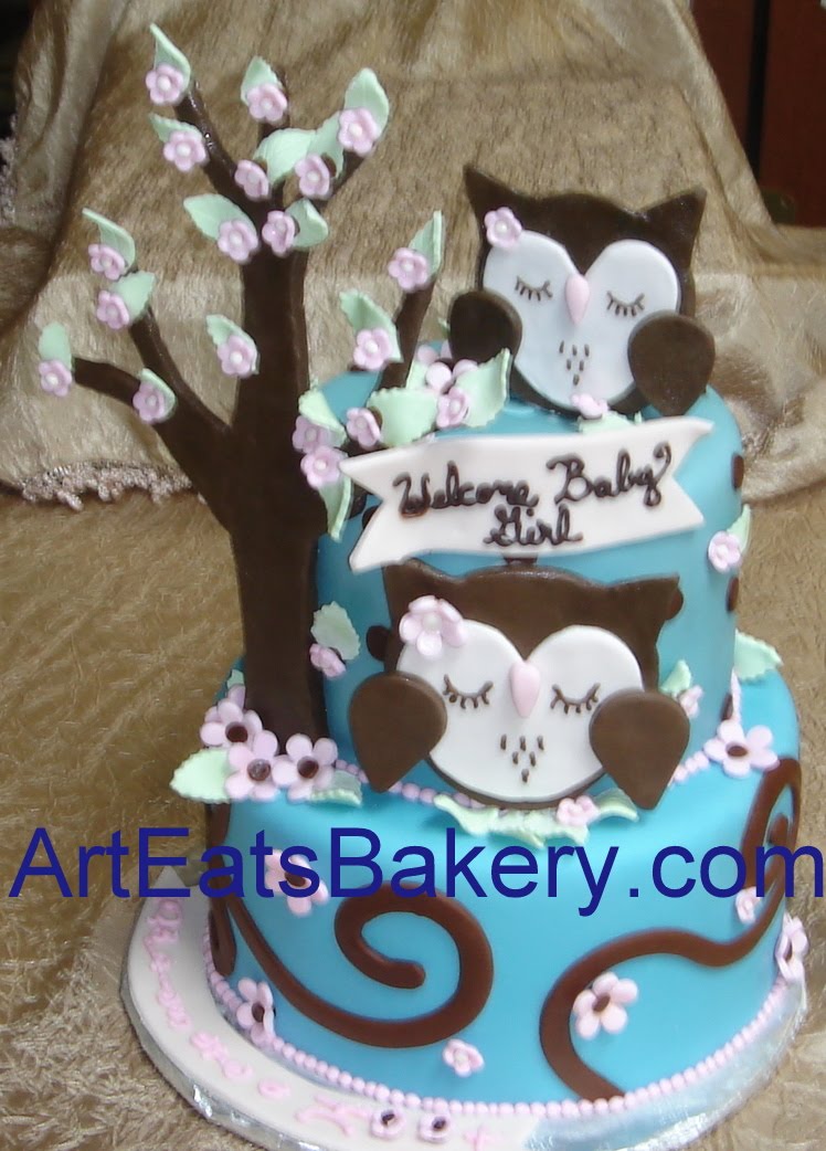 Art Eats Bakery custom fondant wedding and birthday cake designs, pictures and recipes Two tier