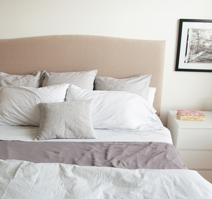DIY UPHOLSTERED HEADBOARD TUTORIAL & REVEAL! Triple Max Tons