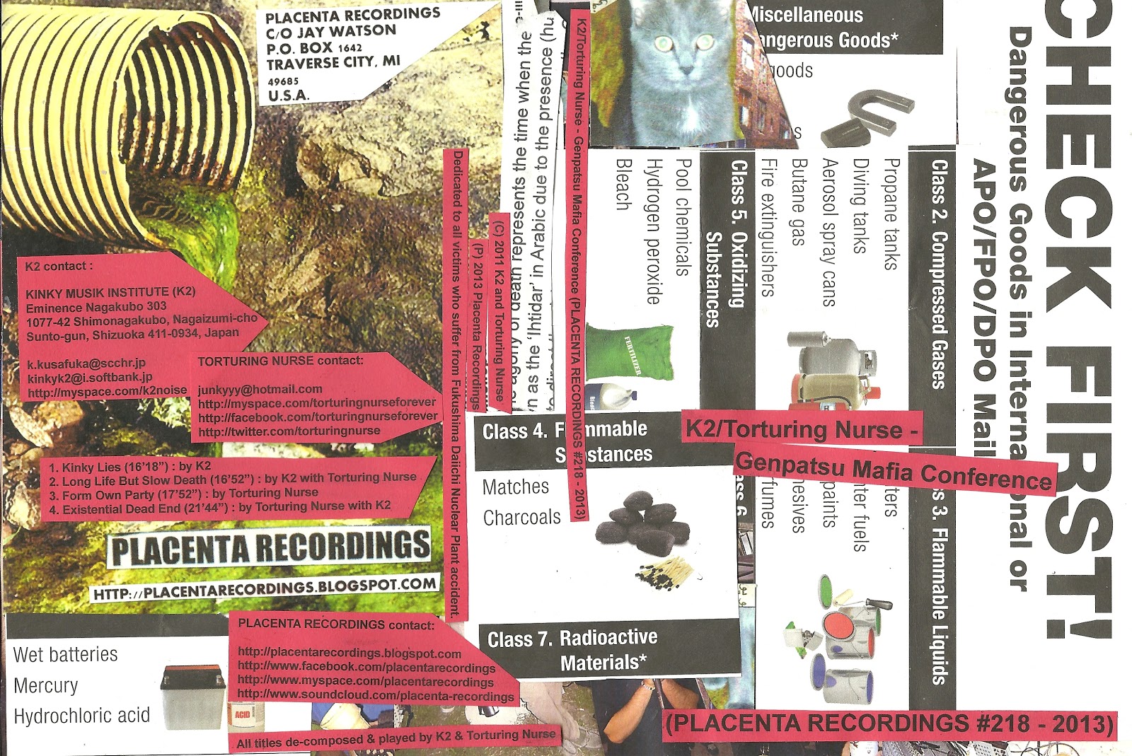 Placenta Recordings: March 2013