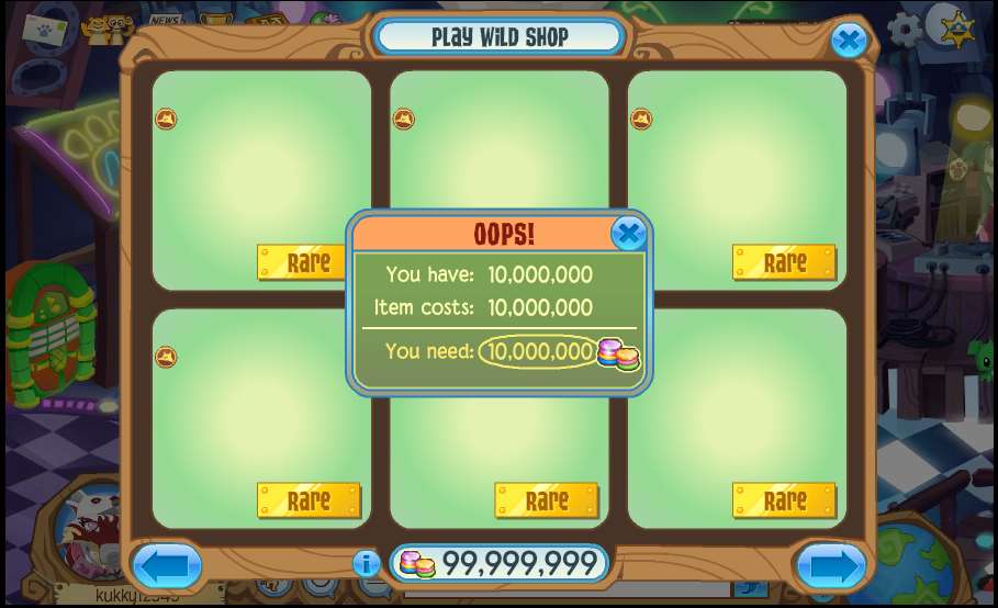 Animal Jam Clash! " Jamaa " Neon Sign + Wacky Glitch